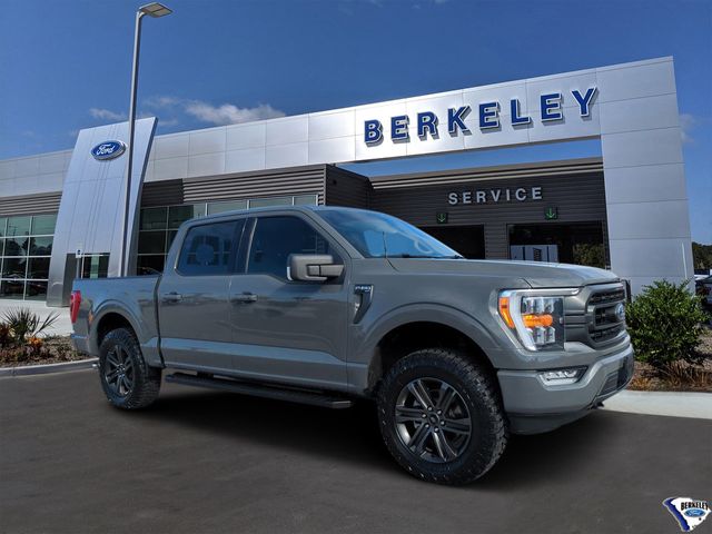 Gray (Lead Foot) 2021 Ford F-150 XLT SuperCrew 4WD Pickup Truck Four-Wheel Drive Automatic