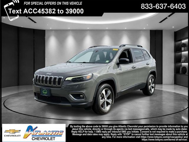 Gray Clearcoat 2022 Jeep Cherokee SUV / Crossover Four-Wheel Drive 9-Speed Automatic