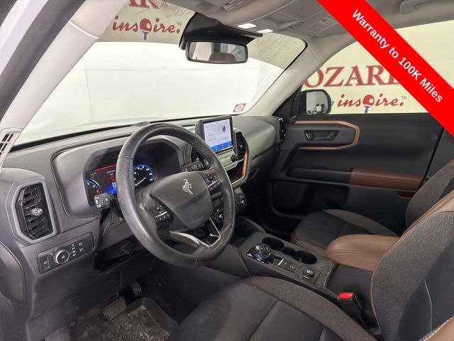 2021 Oxford White Ford Bronco Sport Outer Banks 4X4 SUV