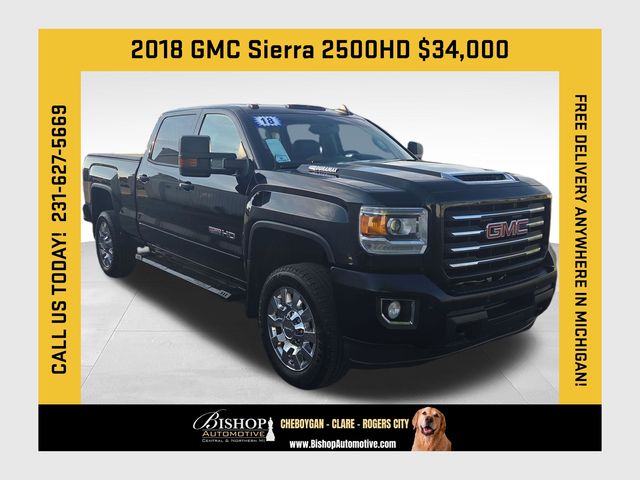 2018 GMC Sierra 2500HD SLT Crew Cab SB 4WD Pickup Truck Four-Wheel Drive 6-Speed Automatic
