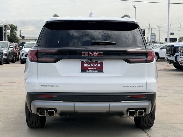 2026 GMC Acadia Elevation White at Big Star Buick GMC
