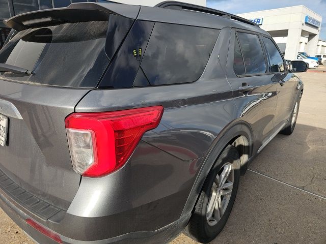 Carbonized Gray Metallic 2023 Ford Explorer XLT RWD SUV / Crossover Rear-Wheel Drive Automatic