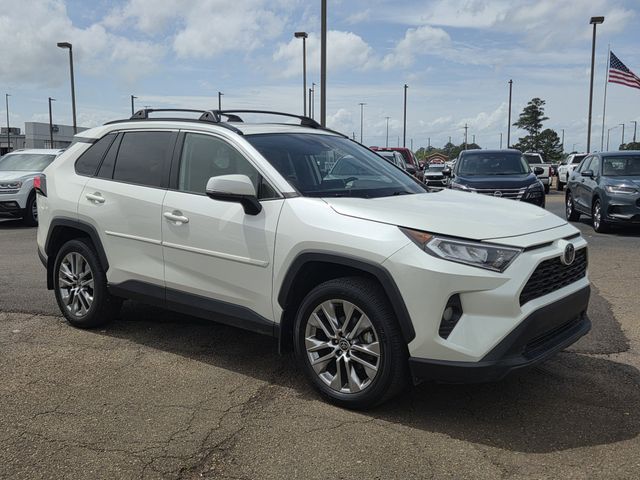 White 2021 Toyota RAV4 XLE Premium FWD SUV / Crossover Front-Wheel Drive 8-Speed Automatic