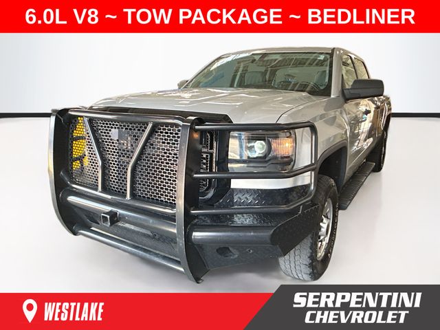 Quicksilver Metallic 2015 GMC Sierra 2500HD Pickup Truck Four-Wheel Drive 6-Speed Automatic Overdrive
