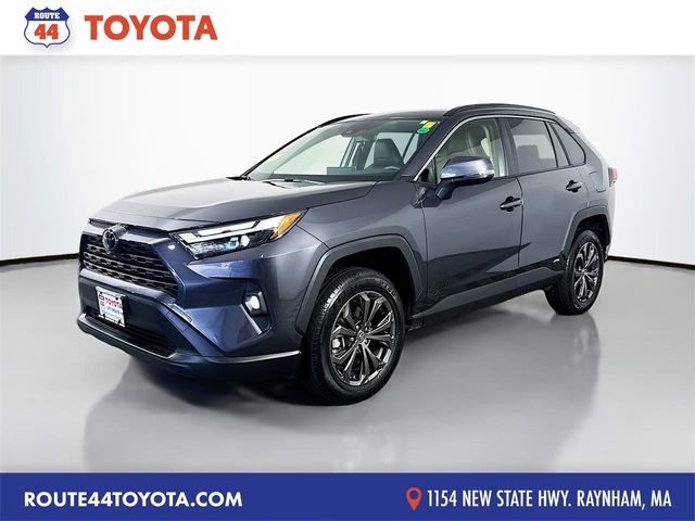 Magnetic Gray Metallic 2025 Toyota RAV4 Hybrid XLE Premium AWD SUV / Crossover All-Wheel Drive Continuously Variable Transmission