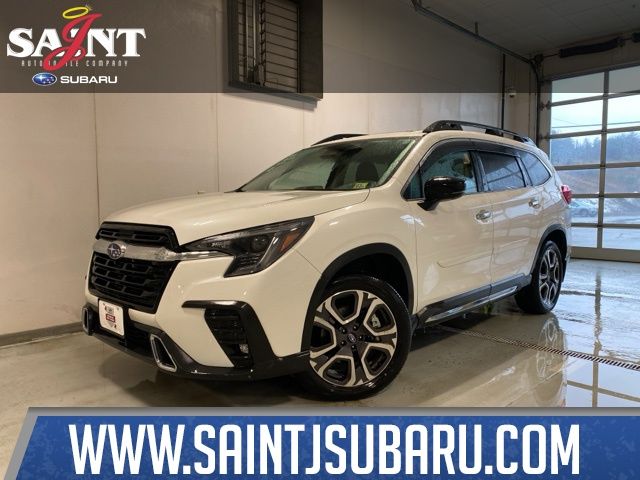 Crystal White Pearl 2025 Subaru Ascent Touring AWD SUV / Crossover All-Wheel Drive Continuously Variable Transmission
