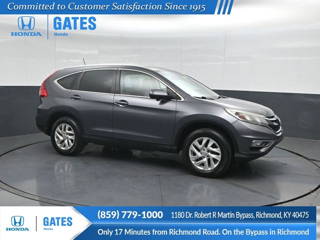 Gray 2015 Honda CR-V SUV / Crossover All-Wheel Drive Continuously Variable Transmission