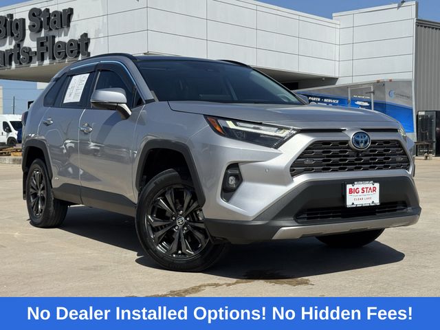 2023 Toyota RAV4 Hybrid Limited Silver at North Houston Mitsubishi