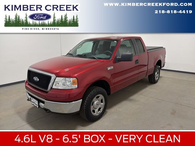 Redfire Clearcoat Metallic 2008 Ford F-150 XLT SuperCab SB 4WD Pickup Truck Four-Wheel Drive 4-Speed Automatic Overdrive