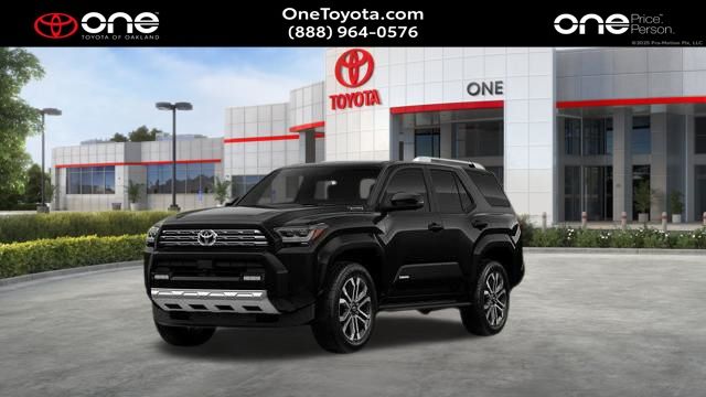 Black 2026 Toyota 4Runner SUV / Crossover All-Wheel Drive 8-Speed Automatic