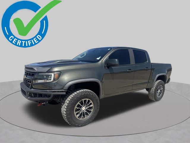 Deepwood Green Metallic 2018 Chevrolet Colorado Pickup Truck Four-Wheel Drive 8-Speed Automatic