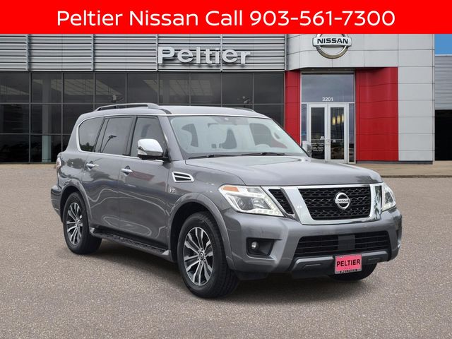 Gray (Gun Metallic) 2020 Nissan Armada SL RWD SUV / Crossover 4X2 7-Speed Automatic