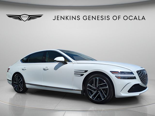 Uyuni White 2026 Genesis G80 Sedan All-Wheel Drive 8-Speed Automatic