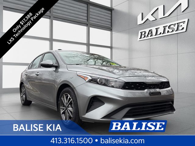 Steel Gray 2023 Kia Forte LXS FWD Sedan Front-Wheel Drive Continuously Variable Transmission