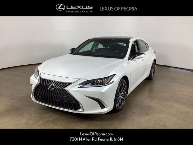 White Pearl 2022 Lexus ES Sedan Front-Wheel Drive 8-Speed Automatic