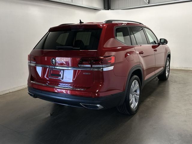 2022 Volkswagen Atlas 2.0T SE w/Technology Blue at Sutliff Volkswagen