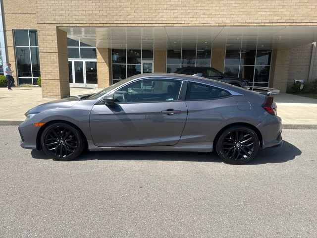 Gray (Modern Steel Metallic) 2020 Honda Civic Si Coupe FWD Coupe Front-Wheel Drive 6-Speed Manual