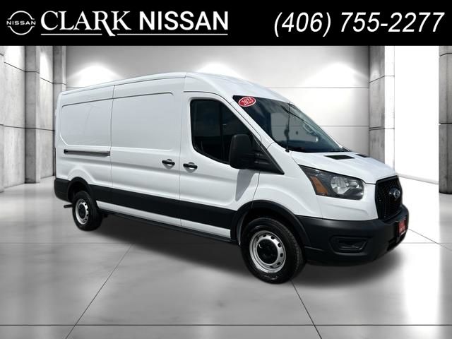 Oxford White 2023 Ford Transit Cargo Van Rear-Wheel Drive