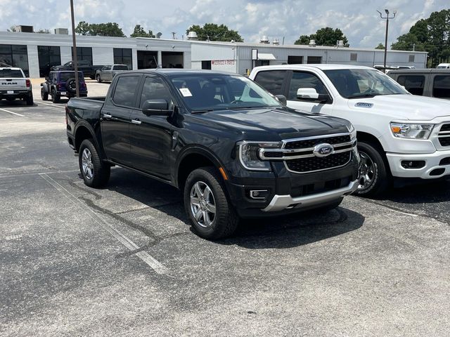 Shadow Black 2024 Ford Ranger Pickup Truck Four-Wheel Drive Automatic