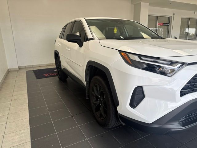 2025 Toyota RAV4 LE White at Big Star Chrysler Jeep Dodge Ram 