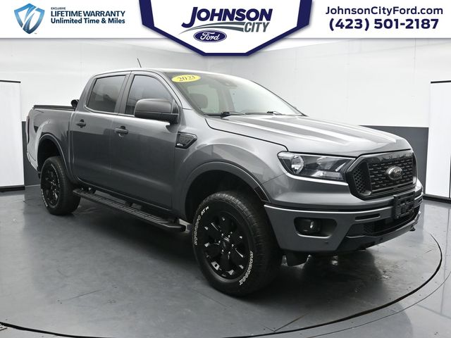 Carbonized Gray Metallic 2023 Ford Ranger XLT SuperCrew 4WD Pickup Truck Four-Wheel Drive Automatic