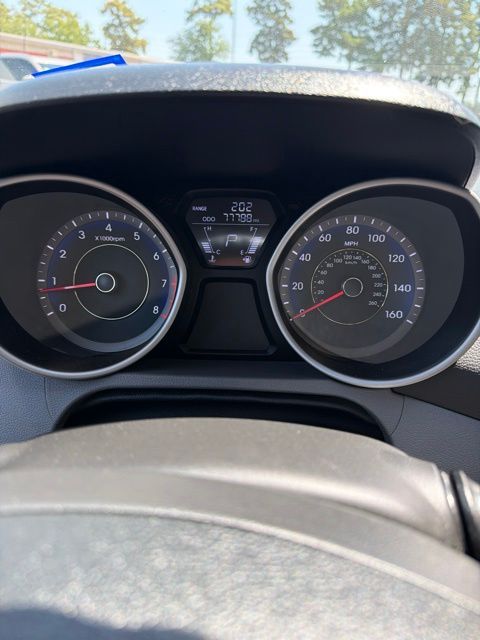 2013 Hyundai Elantra GLS Silver at Emmons Autoplex
