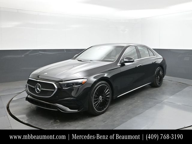 Obsidian Black Metallic 2026 Mercedes-Benz E-Class Sedan All-Wheel Drive 9-Speed Automatic