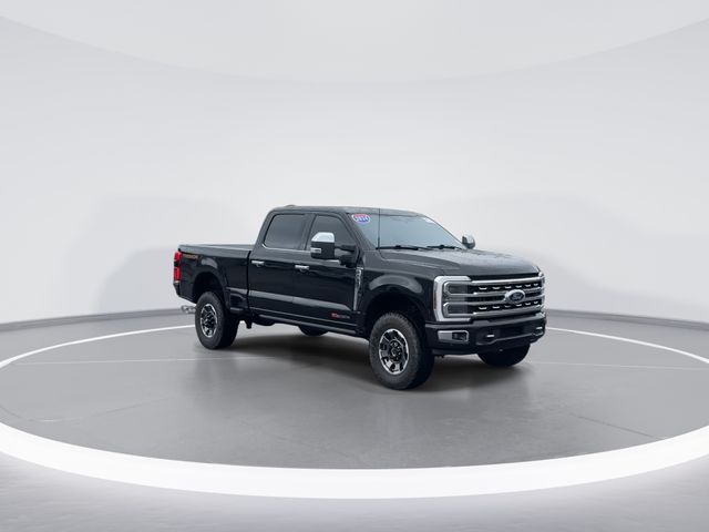Black Metallic 2024 Ford F-250 Super Duty Platinum Crew Cab 4WD Pickup Truck Four-Wheel Drive Automatic