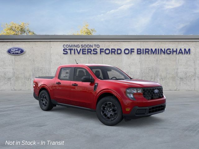 Ruby Red Metallic 2026 Ford Maverick Pickup Truck Front-Wheel Drive Continuously Variable Transmission