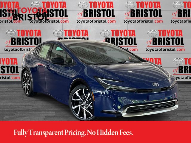 Blue 2026 Toyota Prius Plug-In Hybrid Hatchback Front-Wheel Drive Continuously Variable Transmission