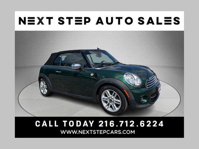 British Racing Green Metallic 2015 MINI Cooper Convertible Front-Wheel Drive 6-Speed Automatic