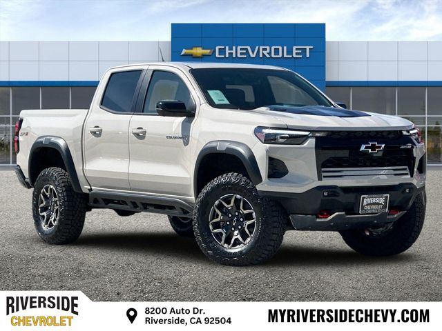 White Sands 2026 Chevrolet Colorado ZR2 Crew Cab 4WD Pickup Truck Four-Wheel Drive 8-Speed Automatic