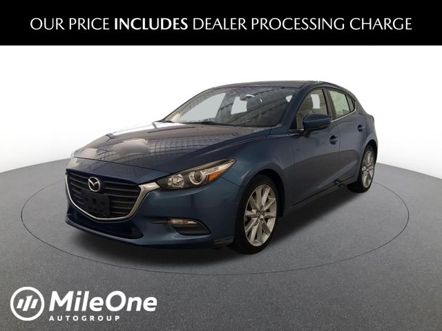 Eternal Blue 2017 Mazda MAZDA3 Hatchback Front-Wheel Drive 6-Speed Automatic