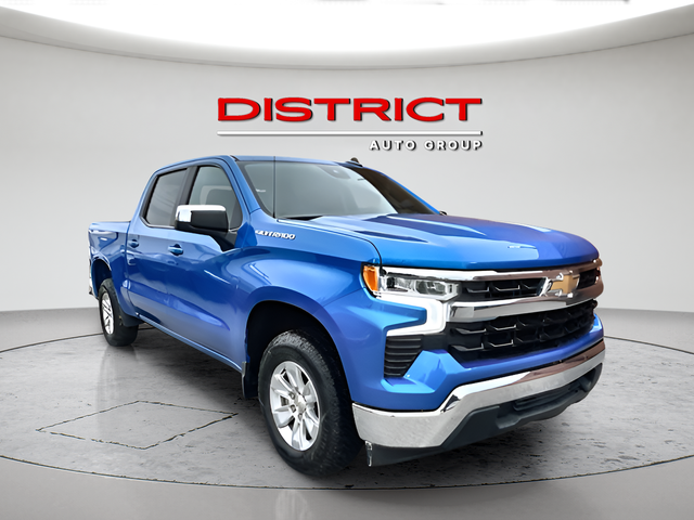 Riptide Blue Metallic 2025 Chevrolet Silverado 1500 Pickup Truck 4X2 Automatic