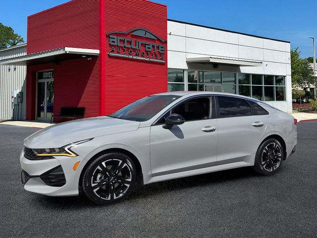 Wolf Gray 2024 Kia K5 GT-Line FWD Sedan Front-Wheel Drive 8-Speed Automatic