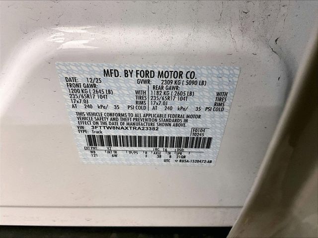2026 Ford Maverick Tremor White at Luther Ford