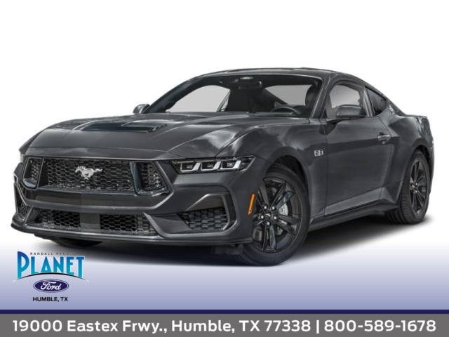 Shadow Black 2024 Ford Mustang Coupe Rear-Wheel Drive Automatic