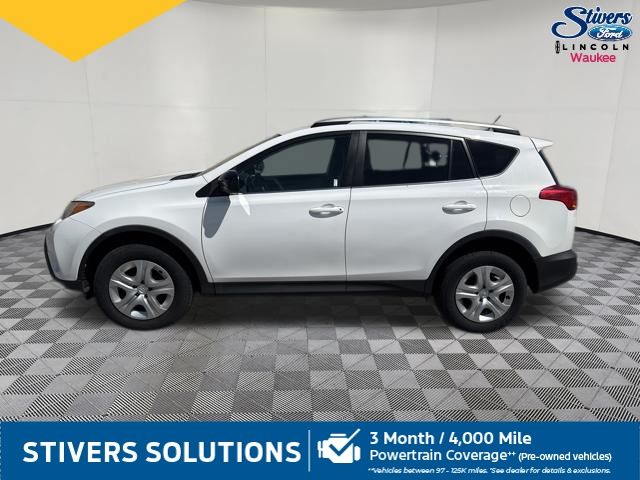 2014 Super White Toyota RAV4 LE AWD SUV