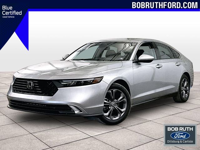 2024 Honda Accord EX Silver at Honda North