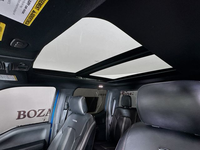 2020 Blue Ford Super Duty F-250 SRW Platinum 4X4 Truck