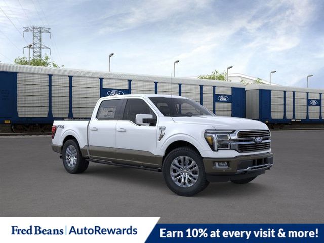 Star White Metallic Tri-Coat 2026 Ford F-150 King Ranch SuperCrew 4WD Pickup Truck Four-Wheel Drive Automatic