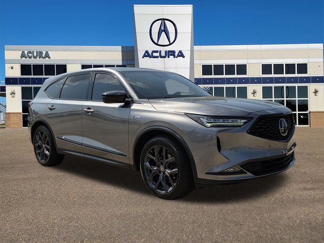 Gray 2023 Acura MDX SUV / Crossover All-Wheel Drive Automatic