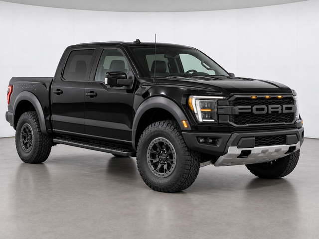 Used 2025 Black Ford Raptor image 7