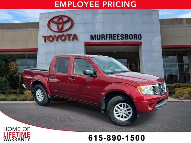 Cayenne Red 2018 Nissan Frontier Pickup Truck Four-Wheel Drive 5-Speed Automatic Overdrive