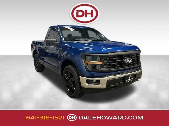 Blue Metallic 2024 Ford F-150 Pickup Truck Four-Wheel Drive Automatic
