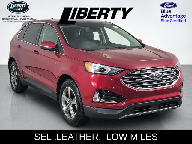 Red Metallic 2020 Ford Edge SUV / Crossover All-Wheel Drive 8-Speed Automatic