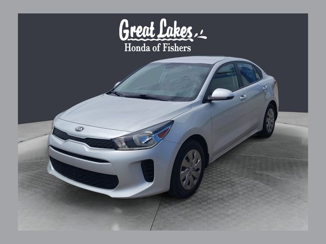 Silky Silver 2020 Kia Rio Sedan Front-Wheel Drive Continuously Variable Transmission