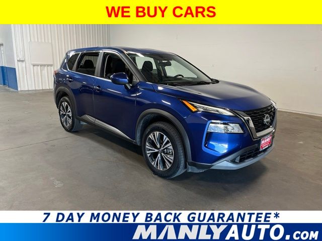 Caspian Blue Metallic 2023 Nissan Rogue SUV / Crossover Front-Wheel Drive Continuously Variable Transmission