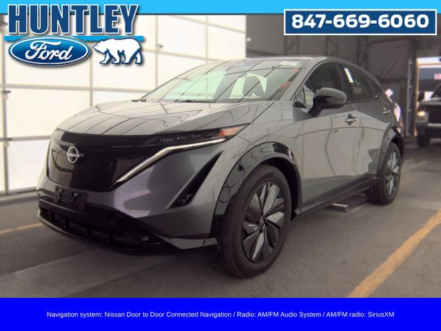 Gray (Gun Metallic) 2024 Nissan Ariya SUV / Crossover All-Wheel Drive Continuously Variable Transmission
