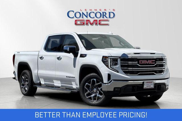 Summit White 2026 GMC Sierra 1500 Pickup Truck Four-Wheel Drive Automatic